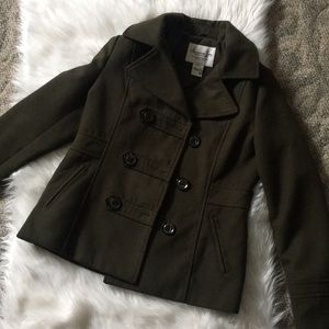 American Rag olive green trench